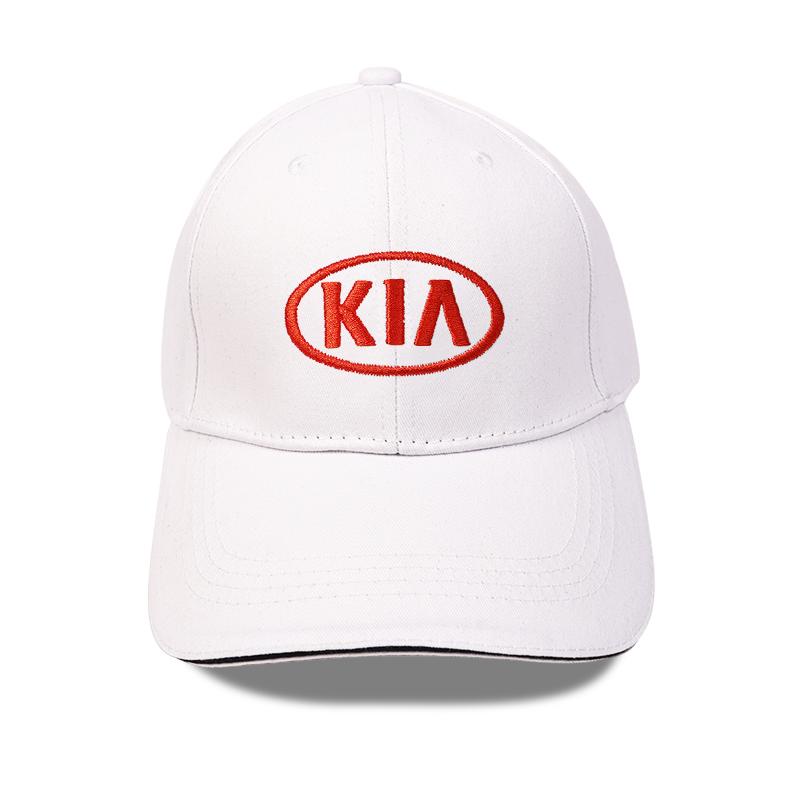 Kia Emblem Baseball Hat Men Women Adjustable Peaked Cap For KIA K3 Sportage Carnival K5 Seltos Pegas KX1 EV5 Sonet EV6 K4 EV3