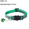 Pet Collar Reflective Safety Buckle Collar Bell Round Ear Cat Dog Collar Glowing Collar
