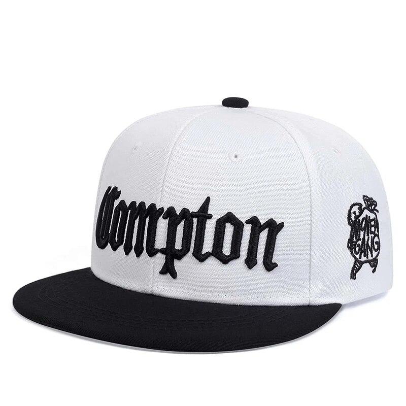 New COMPTON CAP Street Dance Snapback Hat Hip Hop Headwear for Men Women Adult Outdoor Casual Sun Baseball Cap
