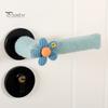 Soft Acrylic Handle Wraps Knitted Doorknob Covers, Thick Anti?Slip Furniture Feet Protector Sleeves, Door Decorative Leg Socks Cushion Pads,