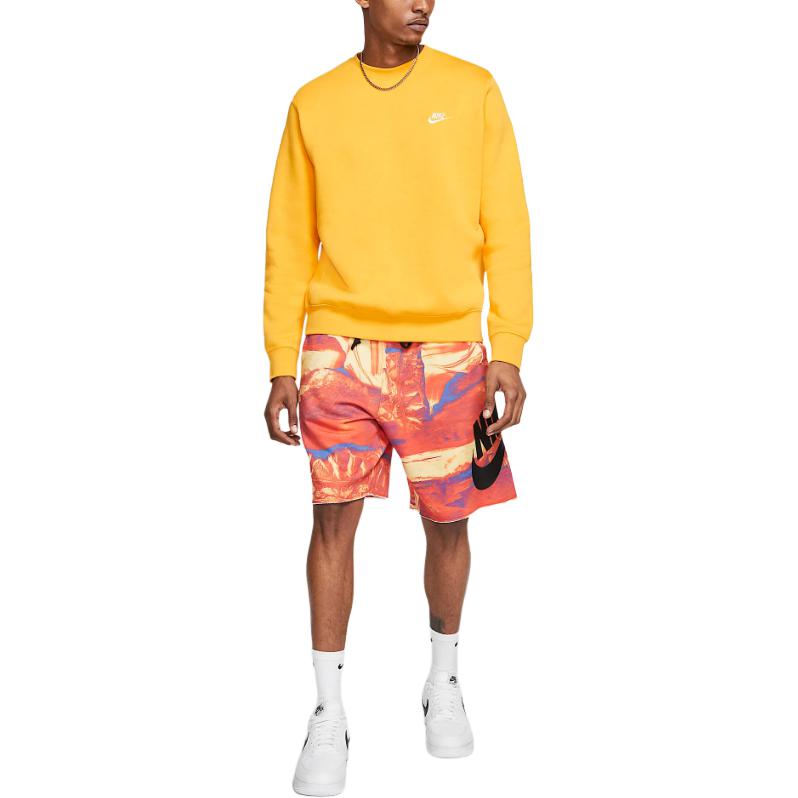 Nike Sportswear Club FW24 Sweatshirt Men s University Gold BV2662-739 XS