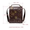 Steampunk Vintage Umhängetasche Punk Umhängetasche Retro Gothic Gears Handtasche