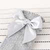 Children's Socks for Girls Big Bow Knee Long Socks For Kids Spring Autumn Princess Baby Solid Soft Elegant Cotton Sock 0-7Years