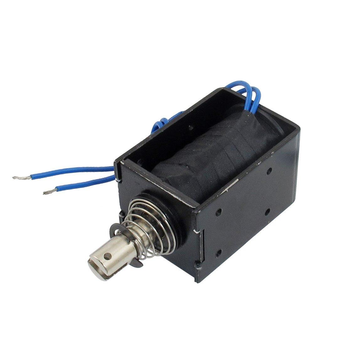

uxcell DC Solenoid Electromagnet Open Frame DC 12V Stroke 20mm Pull Type
