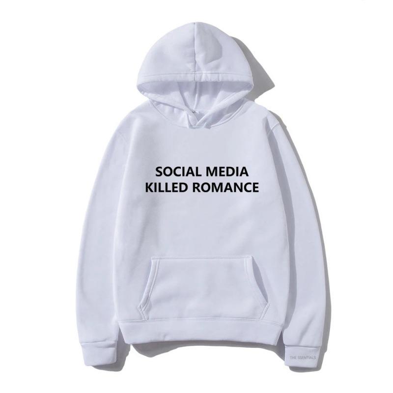 Letter Print Graphic Printing Sweatshirts for Fans Casual Long Sleeve Men/Women Clothing