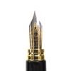 Very Good WATERMAN fountain pen IDEAL Black gold 18K mens Used