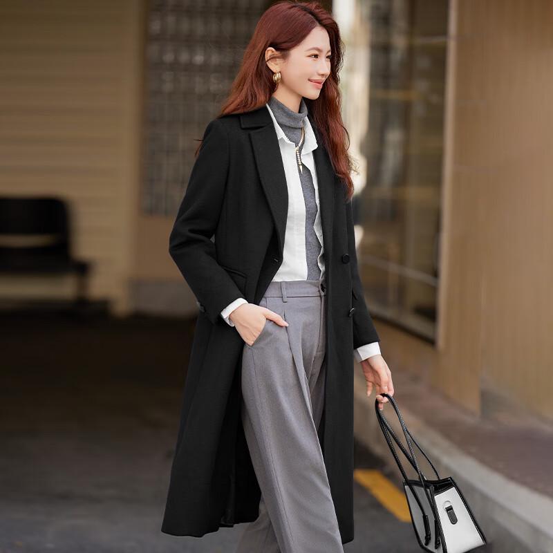 Damen Professioneller Wintermantel mit 50% Wollmischung