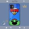 Kreslený herní kryt Brawl Stars pro iPhone Samsung Galaxy Redmi Note S 17 16 15 14 13 20 24 25 54 Pro Max Ultra Fe Kryt z tvrzeného skla
