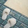 Self-Adhesive Vinyl Panel With Print For Living Room 120x60 Cm Marble Tile Pattern