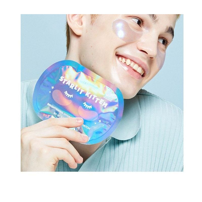I DEW CARE Starlit Kitten Brightening Hydrogel Eye Patch Set