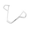 Car Steering Wheel Button Frame Trim Cover Sticker Interior Accessories For BMW 3 5 7  Series 6GT X3 X5 X7 G20 G30 G05 G07 G11