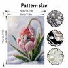 DIY Pearl Painting Canvas Adorable Mouse Design Shiny 3D Bead Art Kit Creative Leisure Craft for Living Room Wall Decor