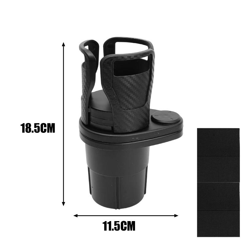 Multifunctional New Car Cup Holder Expander for Car Adapter Adjustable Dual Cup Holder with Cell Phone Organizers Holder