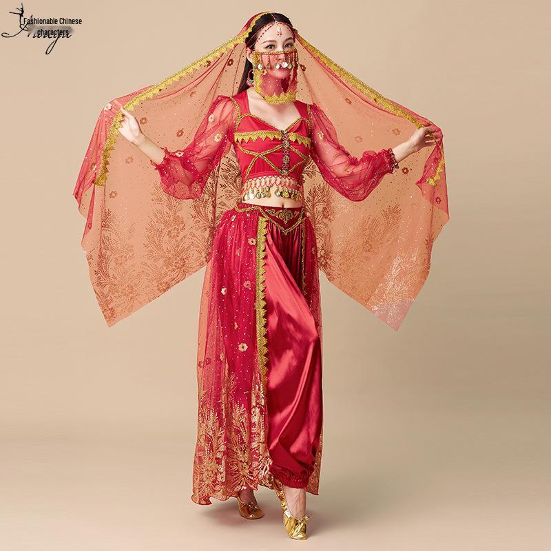 Halloween Jasmine-Inspired Adult Dance Costume Set