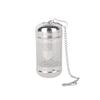 Stainless Steel Tea Infuser with Chain and Hook Mesh Tea Strainer for Loose Leaf Tea Brewing Kitchen Accessory