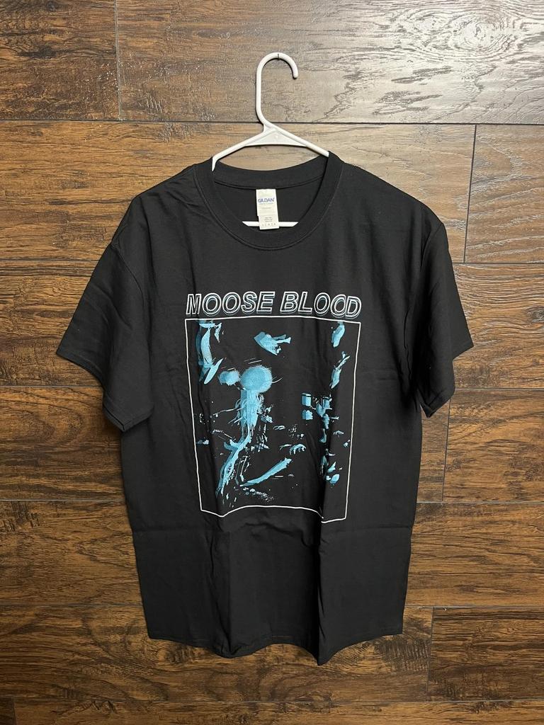 Moose Blood Band T-shirt - Mooseblood Ech Tee - Medium