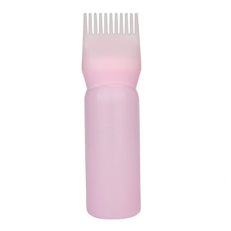 Root Comb Applicator Bottle 120ml Hair Dye Applicator Brush Applicator Bottle For Hair Root Comb Color Applicator Bottle With Graduated Scale