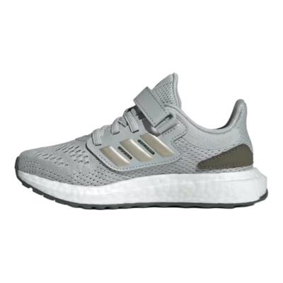 Pureboost Comfortable Non-Slip Breathable Low-Top Running Shoes Kids Running Shoes Gray JI2050