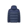 Nike Solid Color Fitted Hooded Long Sleeve Down Jacket Men Outerwear Blue FB8178-410