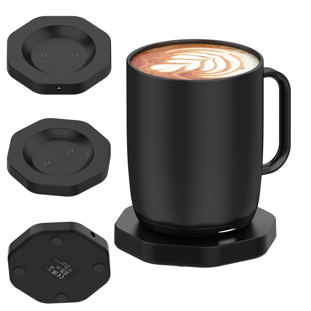 Charging Coaster for Ember Temperature Control Smart Mug 2 and 1 Replacement Charging Dock for Wireless Warmer Cup Accessories
