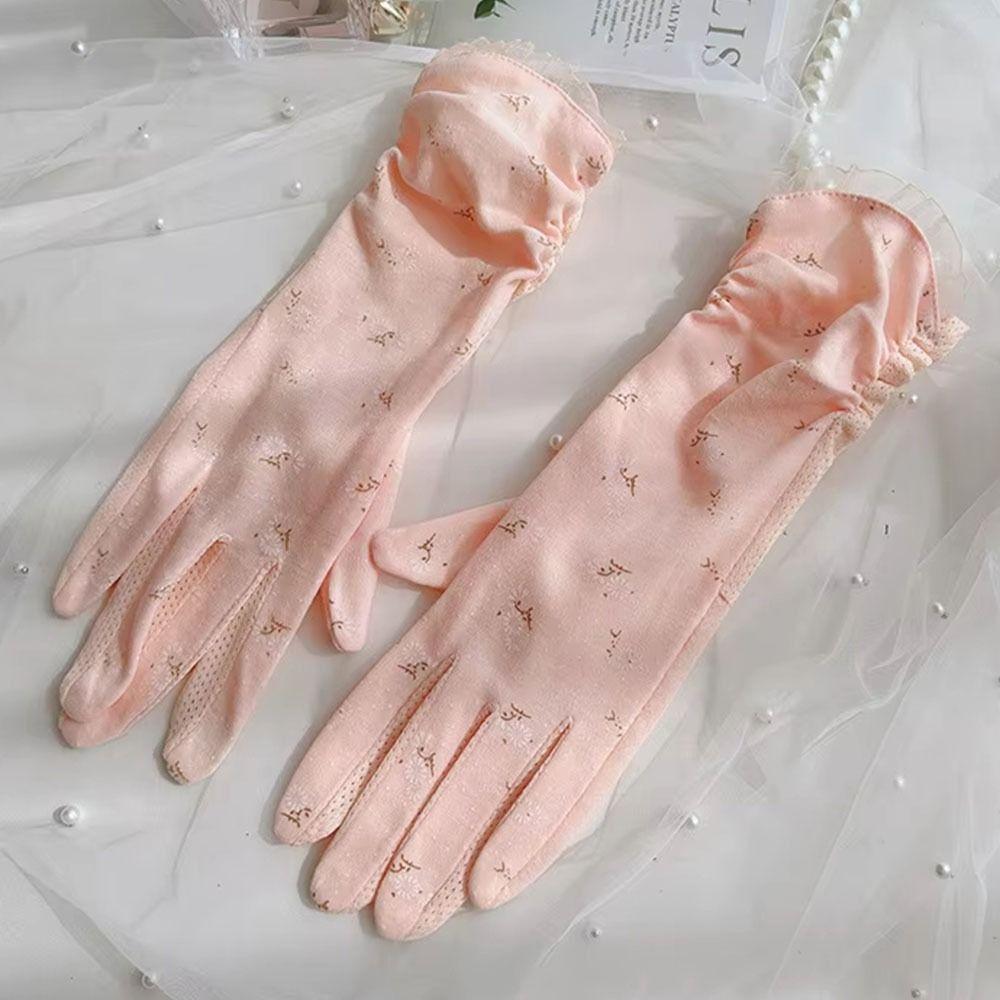 Breathable Sun Protection Gloves Anti-UV Cycling DrivingGloves Party Supplies