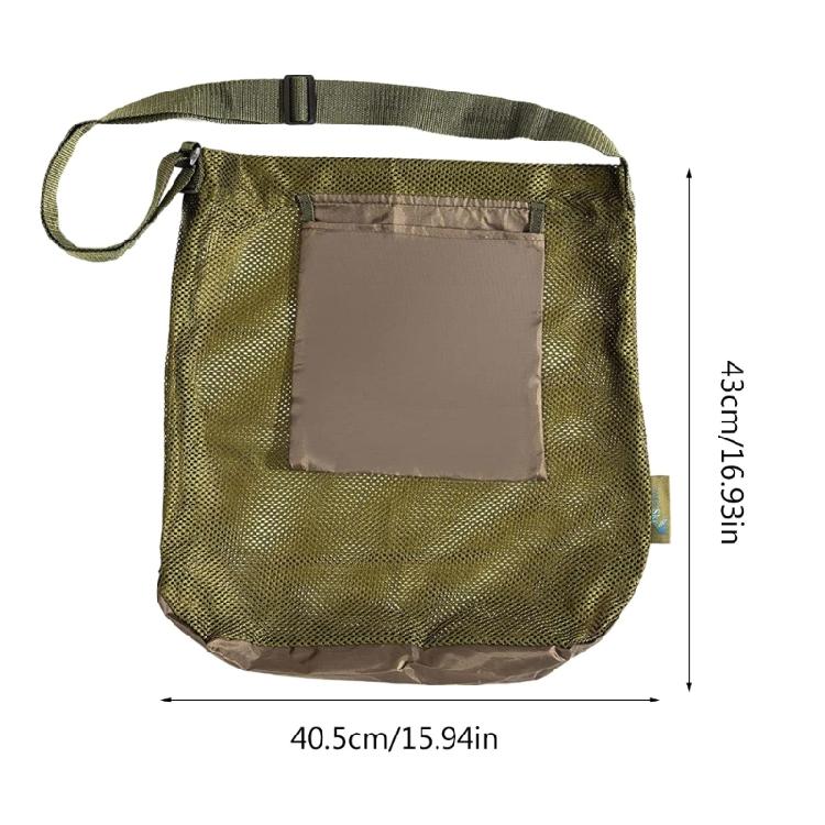 Multi-Purpose Foraging Pouch Mushroom Bag (Collapsible) Dump Pouch Hunting Bag