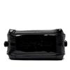 Crocodile pattern glossy shoulder bag women's messenger bag