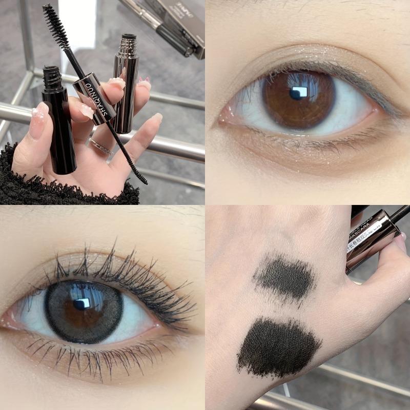 Slim, Curling, Double-headed Mascara, Waterproof, Sweat-proof, Not Easy To Smudge, Plain-faced, Fine-brush-headed Mascara