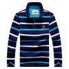 Men Business Long Sleeve Polo Shirt 2024 Spring New Fashion Stripe Embroidery Long Sleeve T-Shirt Cotton Casual Polo Shirts Men