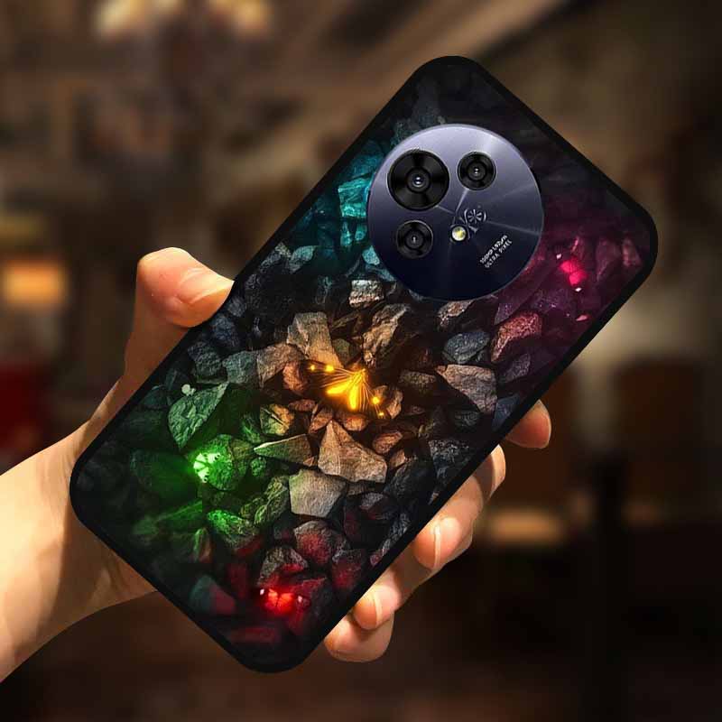Per Custodia TCL 50 Nxtpaper 5G Lusso Moda Morbido TPU Protettivo Silicone Custodia per Telefono per TCL 50 Pro Nxtpaper 5G Cover Posteriori Coque