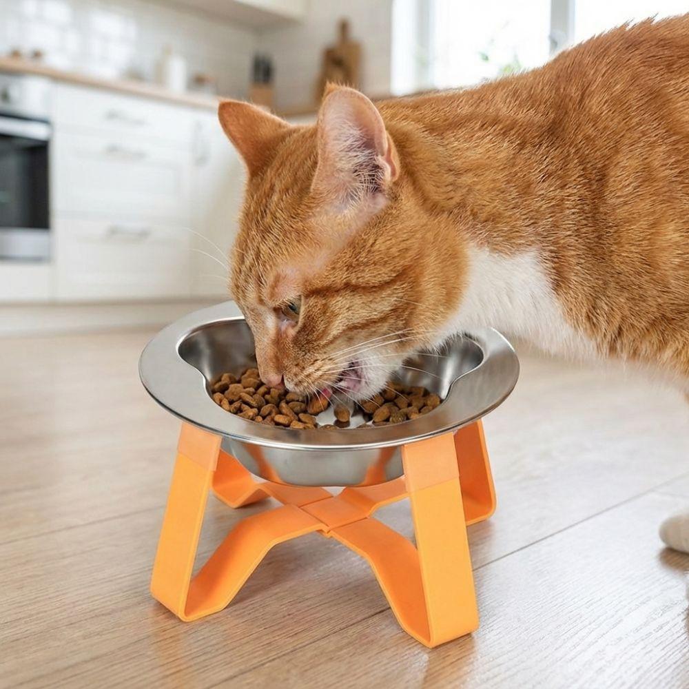 Protect Cervical Spine Pet High Footed Bowl Large Diameter Dog Drinking Bowl  Pet Feeding