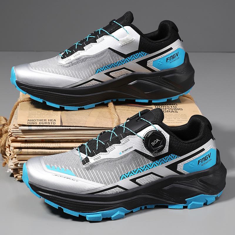 Men's Shoes Casual Shoes Spring and Autumn Youth Outdoor Sports Lightweight Soft Sole Rotating Button Dad Shoes