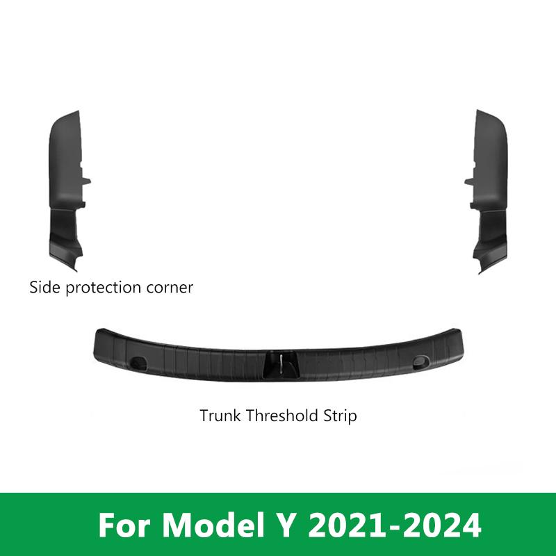 For Tesla Model 3 Highland 2025 Model Y 2025-2025 Juniper 2026 TPE Anti Scratch Trunk Threshold Strip Side Corner Protector