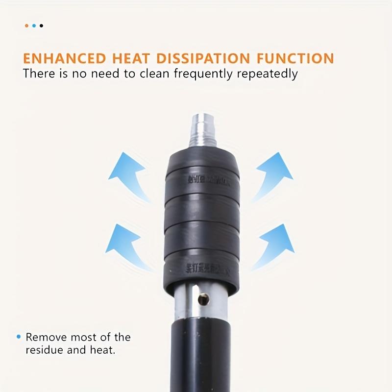 Heavy-Duty 5-Speed Adjustable Nail Gun - Quiet, Fast-Firing, Easy Assembly for Concrete/Steel/Gypsum Walls, DIY & Renovation (Nails Not Included)