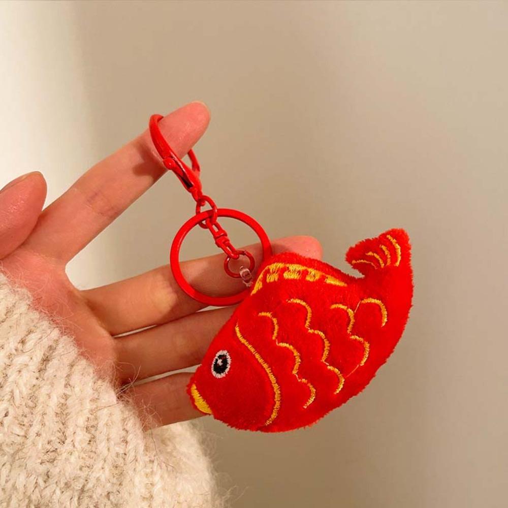 

Lion Dance Plush Doll Keychain Cartoon Chinese New Year Keyring Home Decoration Style 12
