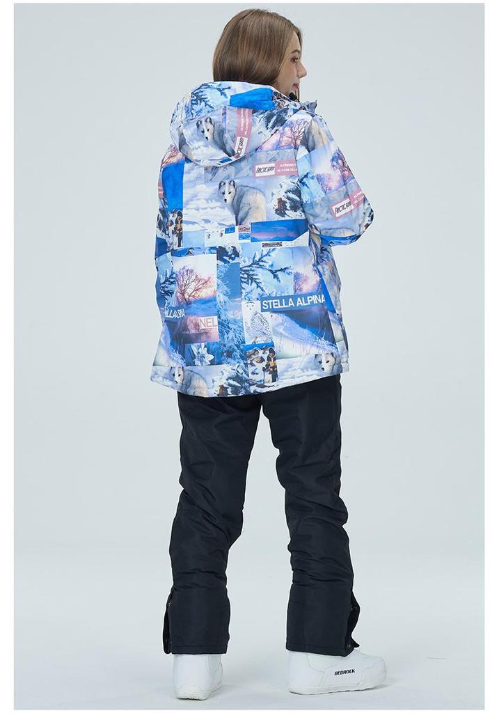 Korean Style Winter Ski Suit: Warm, Thickened Set for Men & Women