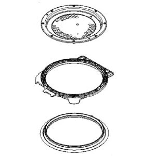 

Toshiba Rice Cooker Inner Lid 320A2381 (Uchibuta)