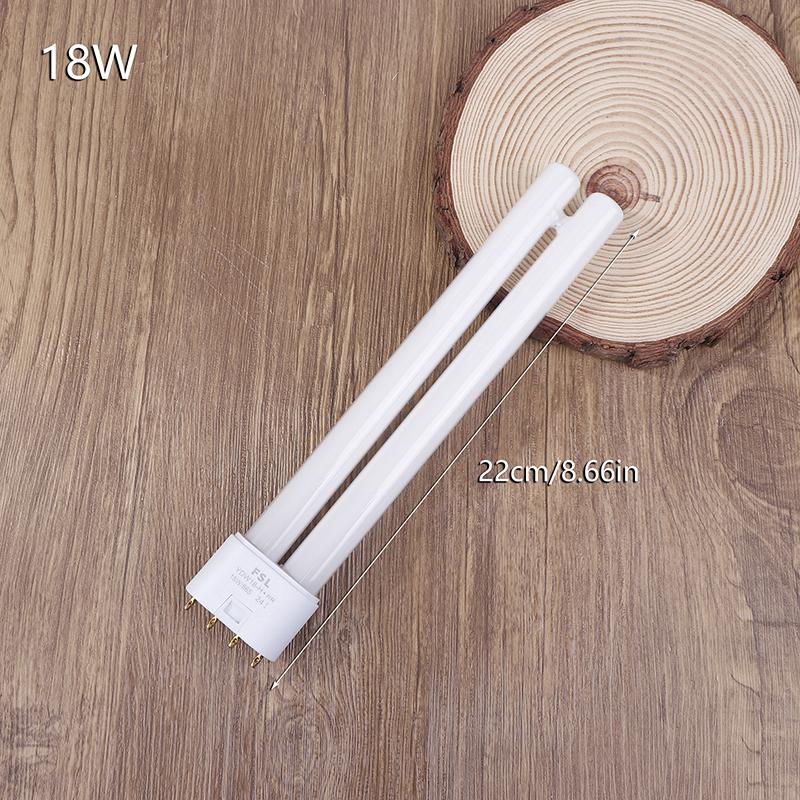 Fluorescent Tube 18W 24W 36W Energy Saving Lamp Cfl 4 Pins Twin-Tube Energy-Saving Light Bulb H Tubes White