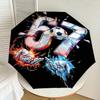 1PC Soccer Football Umbrella-8-Rib Reinforced, Automatic Open, Lightweight & Durable, Fashion Accessory for Outdoor, J0343