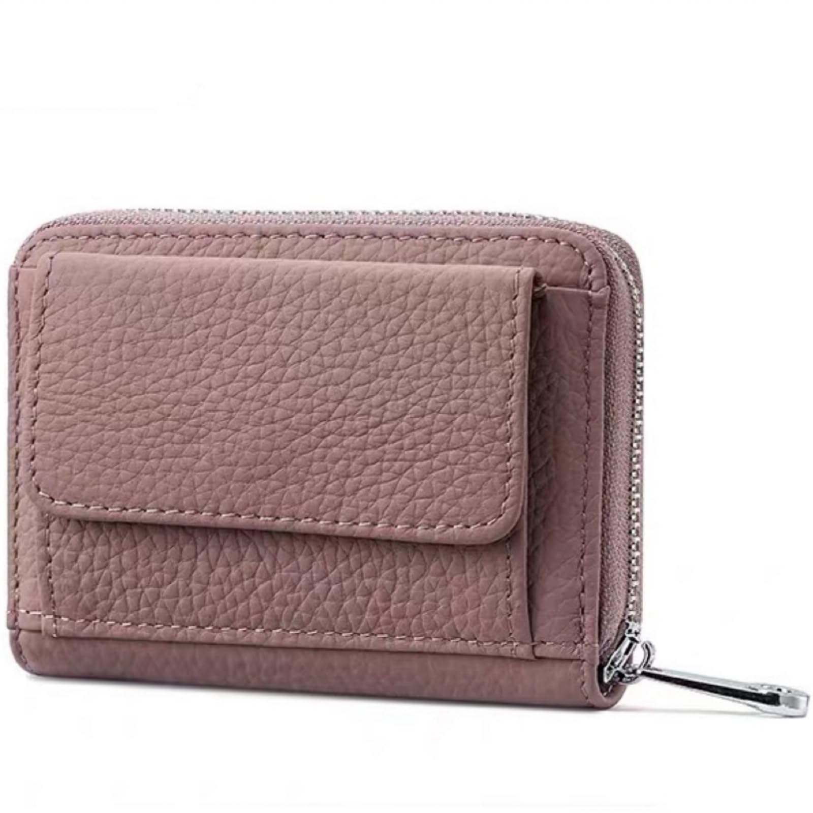 

Zabatoco Mini Bifold Wallet for Men and Women, Card Case, RFID, Anti-Skimming, Coin Purse, Slim, Lightweight, Holds 12 Cards, Accordion-Style, Large