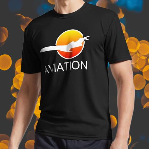

New Aviation Active TShirt Logo Men#039;s Tshirt funny size S to 5XL Unisex T-Shirt XXXXL