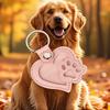 Portable Pet Hair Storage Bag Heart Shape Pet Fur Keepsake Holder Pet Hair Key Chain  Birthday Gift
