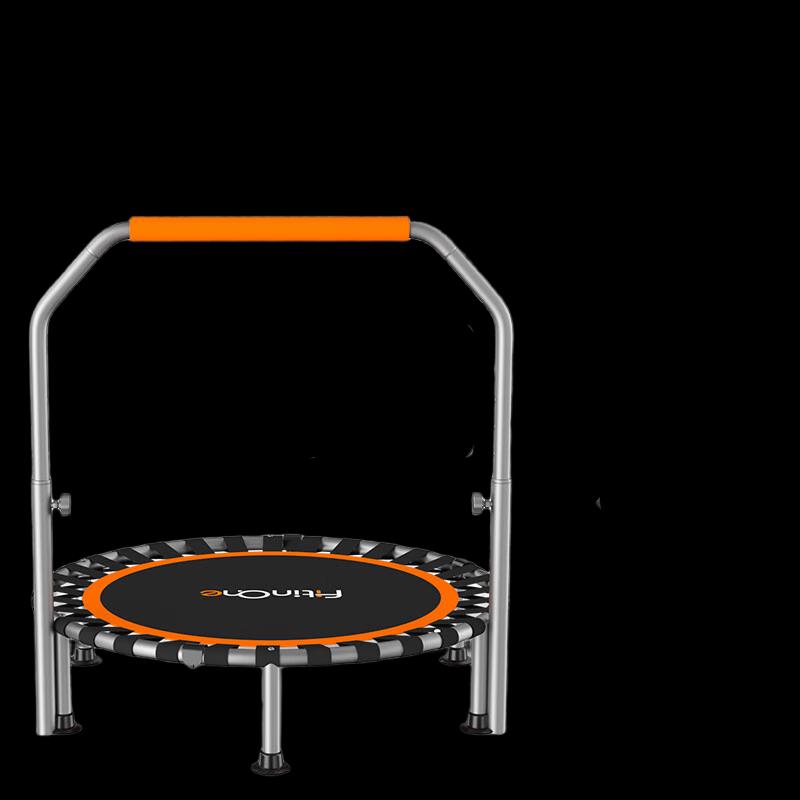 YTYIN 40-inch Foldable Indoor Trampoline with Handrail