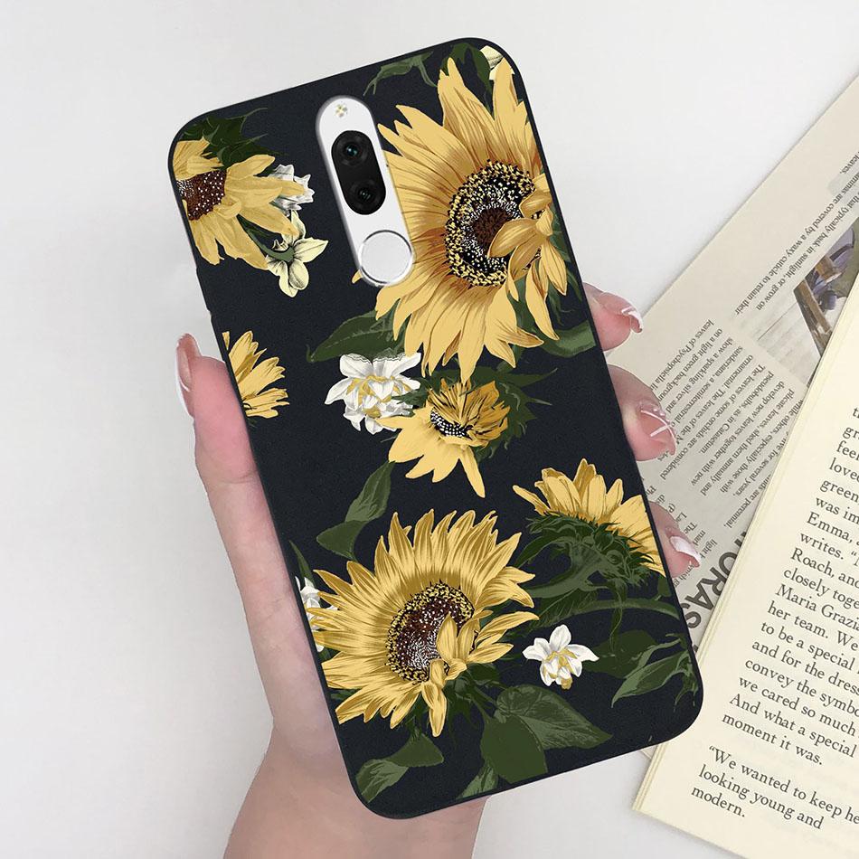 Phone Case For Huawei Nova 2i Cute Love Heart Flower Cartoon Pattern Soft Shell For Huawei Mate 10 Lite Hot New Colorful Fundas