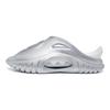 Rigoror Shark Casual Versatile Comfortable Silent Anti-Wear Slide Sandals Unisex Footwear Silver Z123260506-15