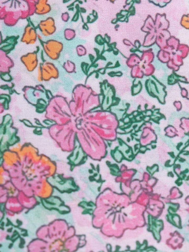 Little Maven Summer Floral Cartoon Dress - Short Sleeve, Breathable Children's Skirt