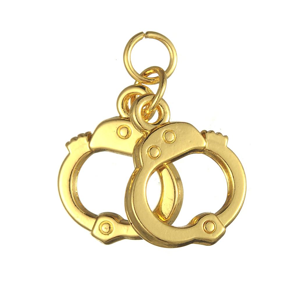 

My Shape 5 pcs Handcuffs Charms Pendant for Necklace Bracelet Handmade Decoration Vintage for DIY Jewelry Making Findings