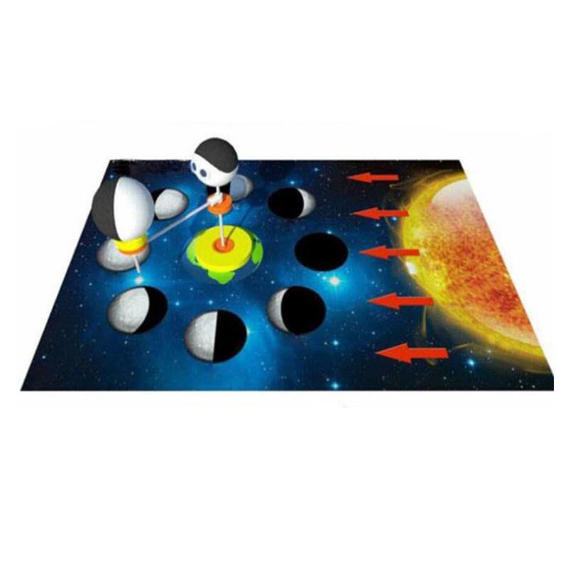 DIY Moon Phase Science Kit for Kids: Creative Hands-On Experiment and Technology Project 29.7*21*10 cm