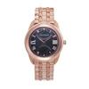 ROMANSON Dual Time Retrograde Romanza Watch RWTMBM002615RGBK0