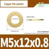 Ultra-Thin Brass Flat Washer Round Shim (Sizes M2-M20)